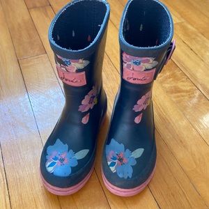Joules kids rain boots